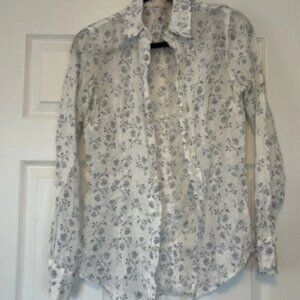CP Shades Floral Linen Shirt